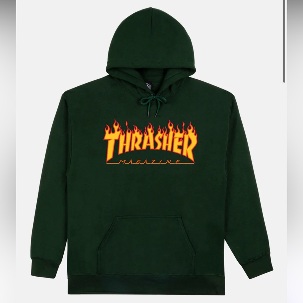 Vintage Y2K Thrasher Magazine Hoodie‎ size Medium